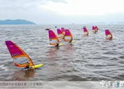 南宫娱乐-挪威帆船选手冲刺终点，稳坐第二名