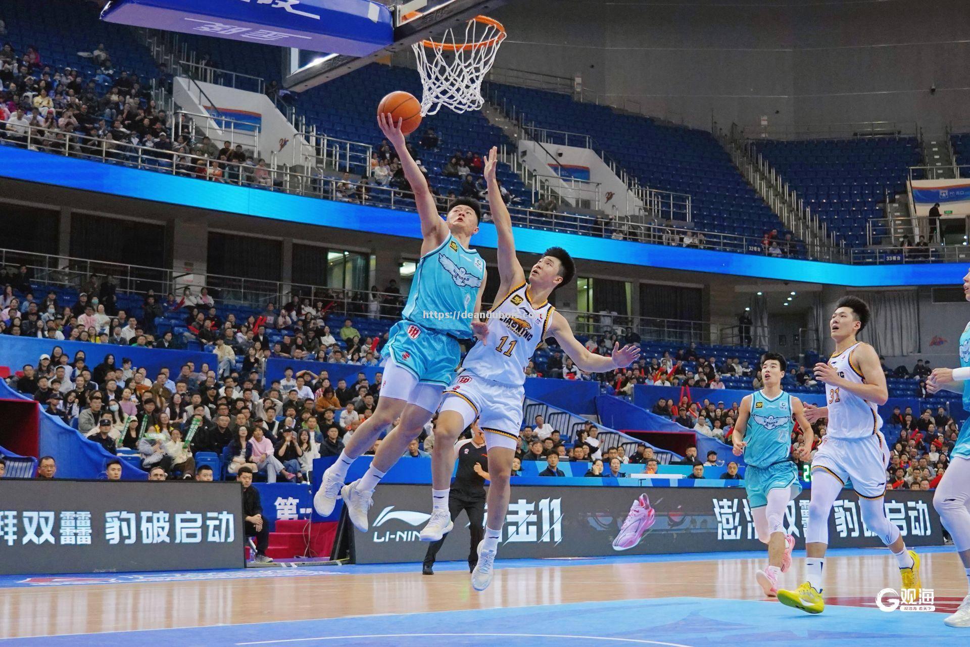 广东男篮力克青岛队，豪取九连胜