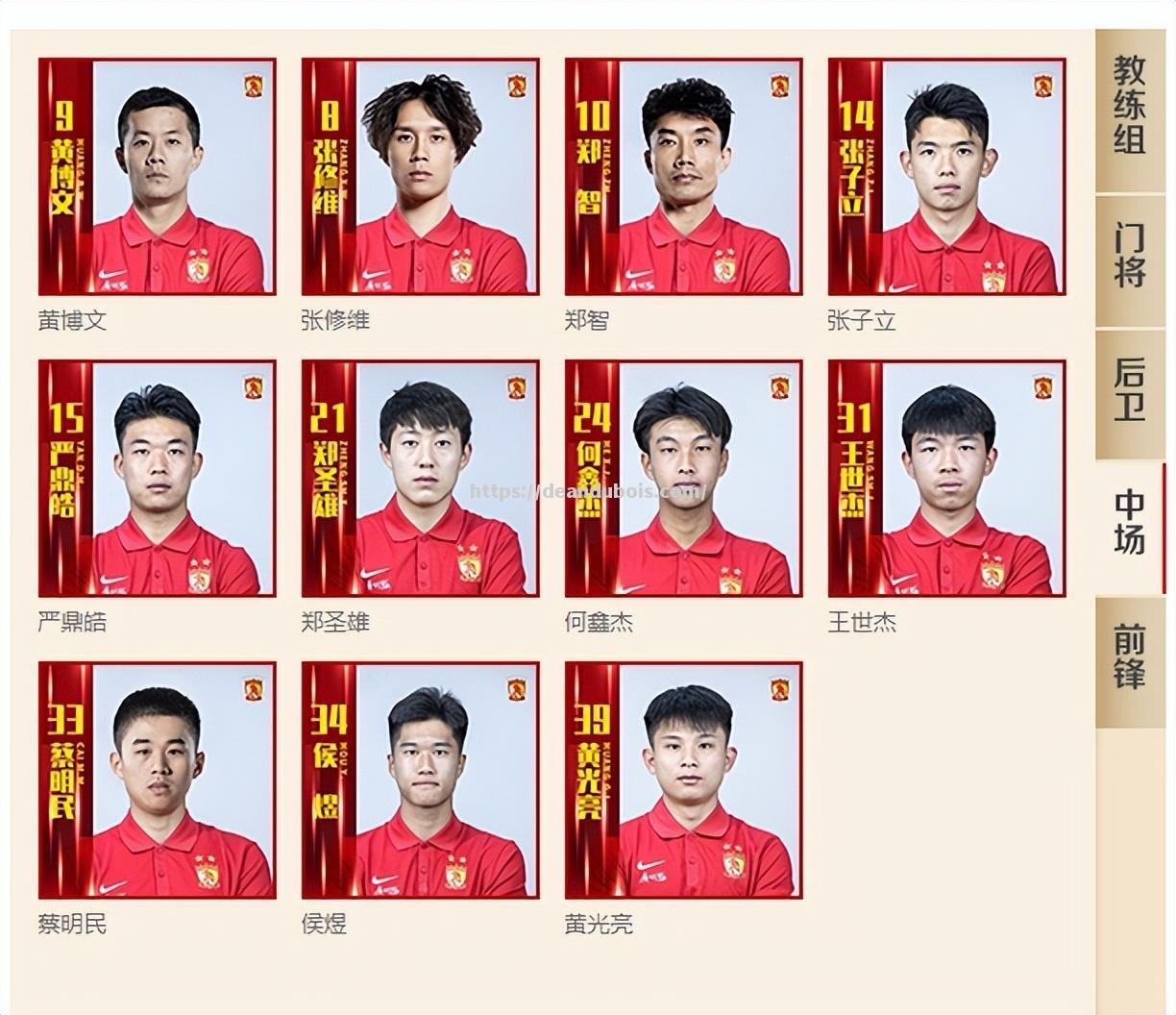 中超球队发布参赛球员名单和教练组名单
